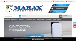 Desktop Screenshot of marax.pl